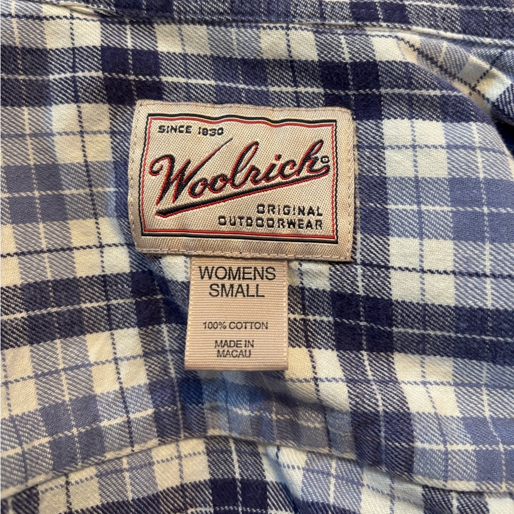 Woolrich button down top - Picture 7 of 9